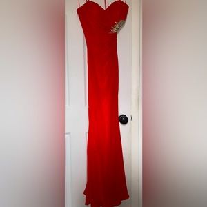 Red prom dress